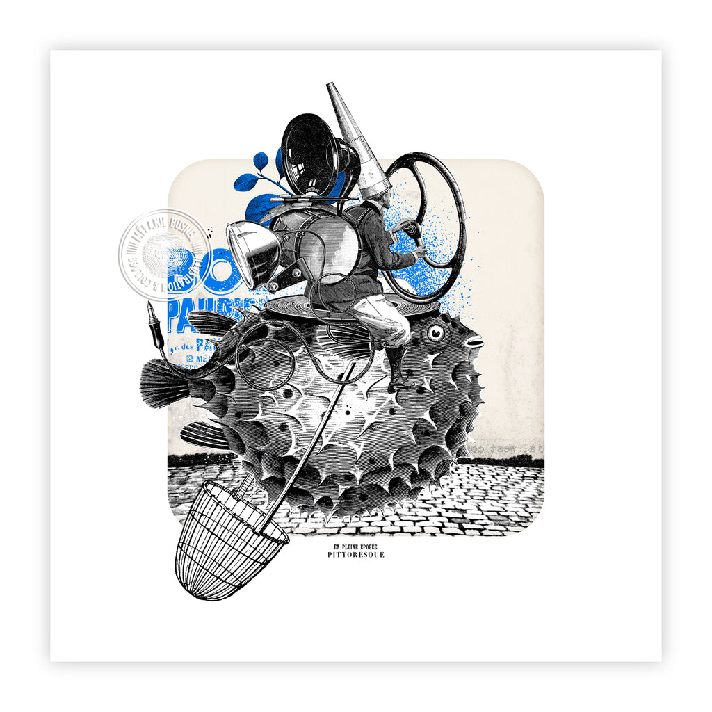 "En pleine épopée" /// Repro. en série limitée