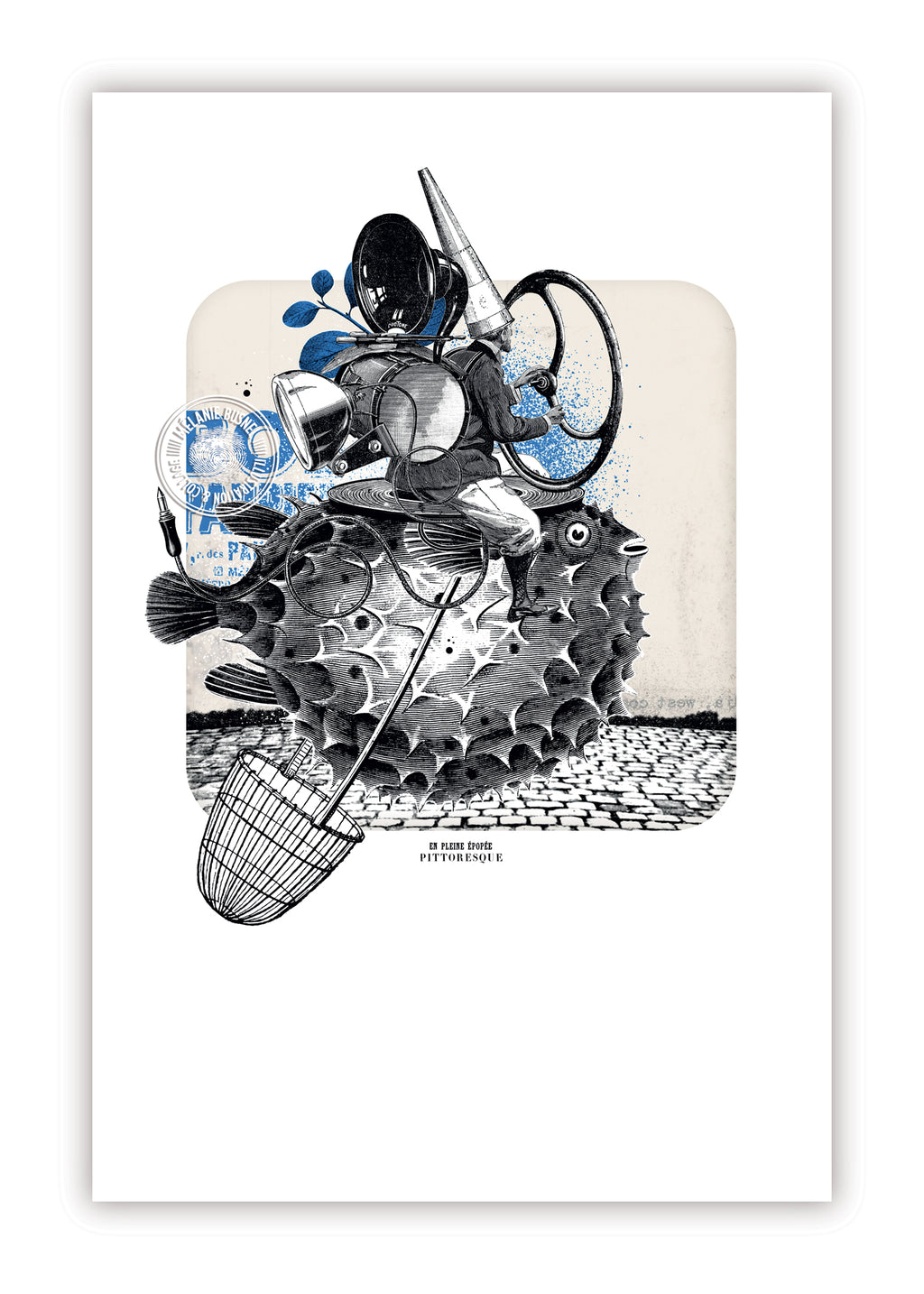 "En pleine épopée" /// Repro. en série limitée